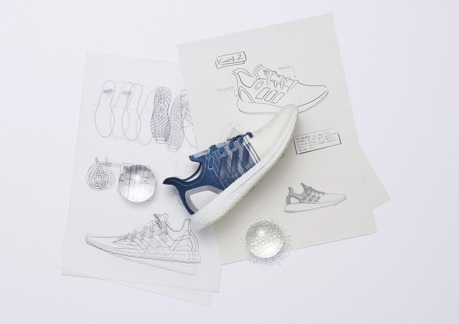 adidas sneakers made with recycled materials