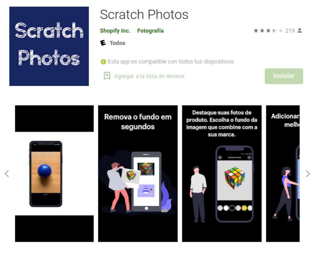 Scratch Photos