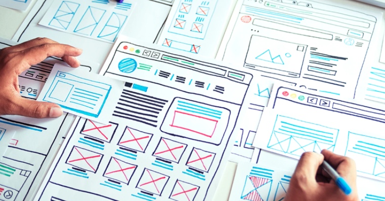 Wireframe template