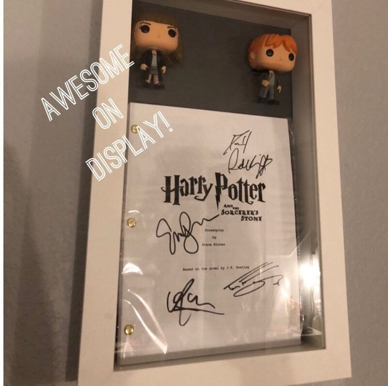 movie scripts with autographs