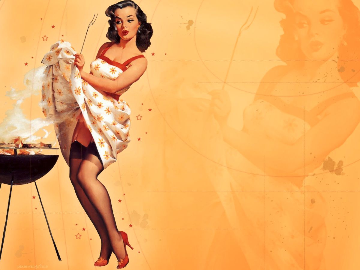 Characteristics of pin-up girls