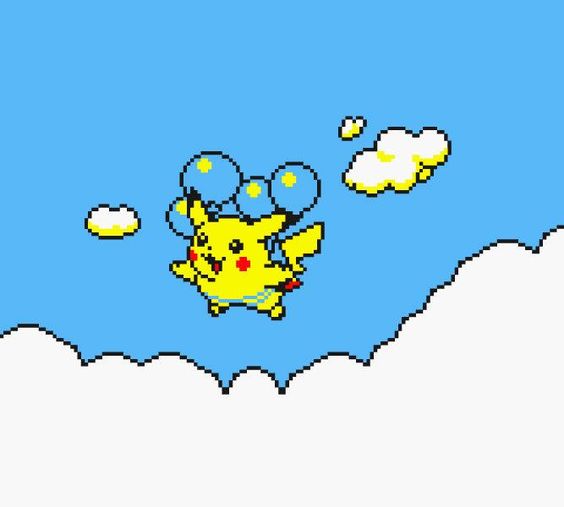 pixel art pokemon pikachu