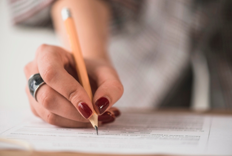 Grip pen calligraphy