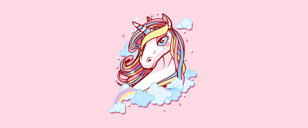 Download free unicorn vectors