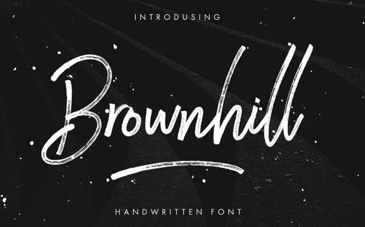 Brownhill font