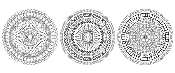 6 Free Basic Mandalas to Download