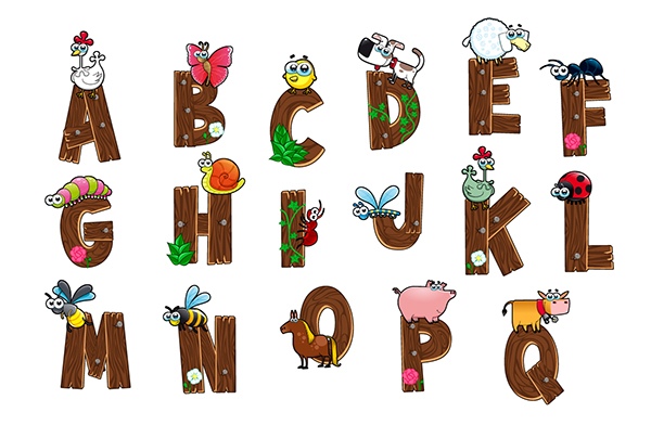 Free Alphabet for Kids Vectors