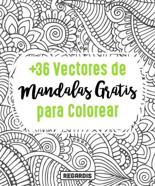 +36 Free Mandalas Vectors to Color