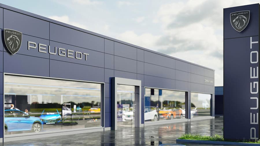 new Peugeot logo