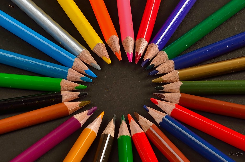 Colored pencils