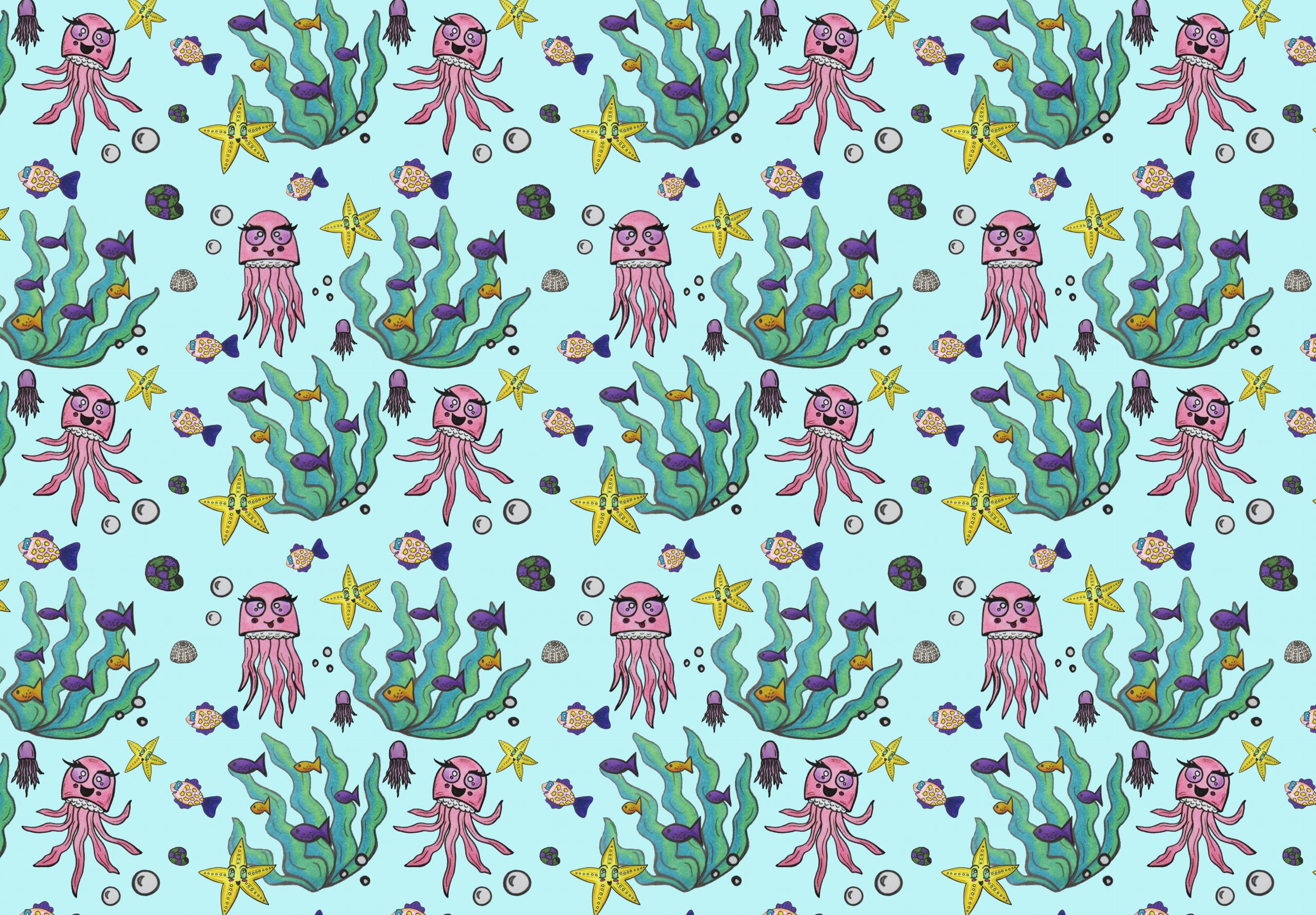 Jellyfish pattern