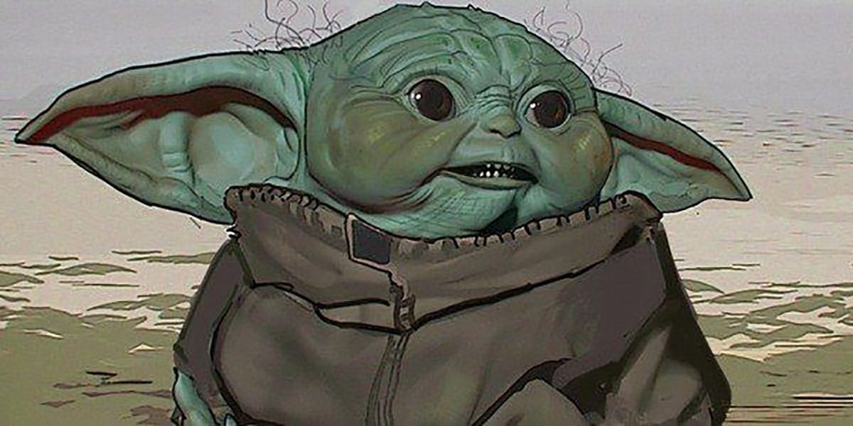 Baby Yoda concept