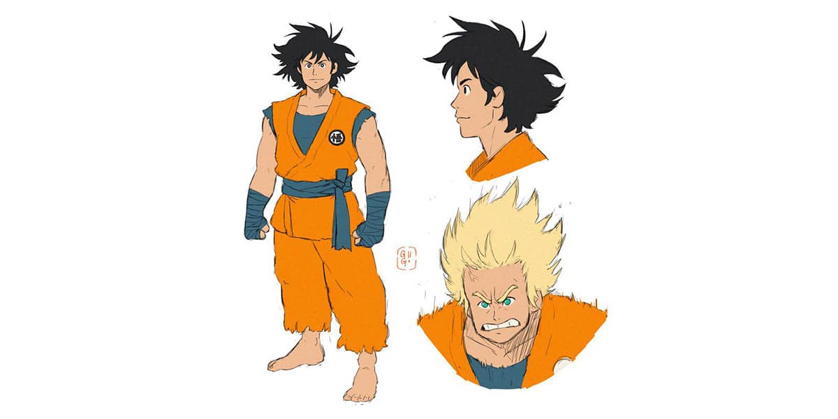 Goku Ghibli style