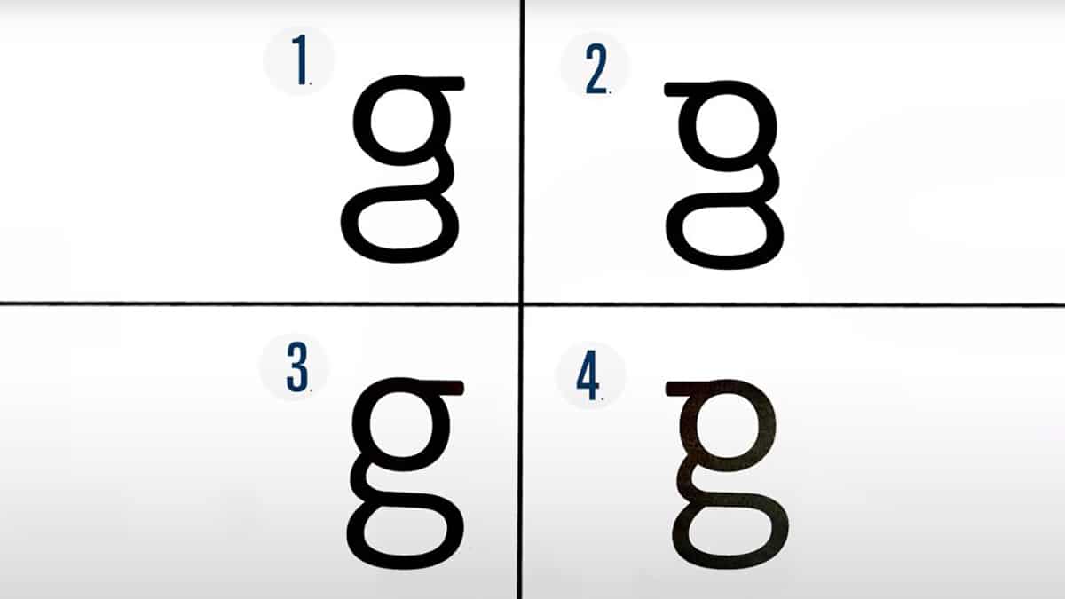 which is the correct g