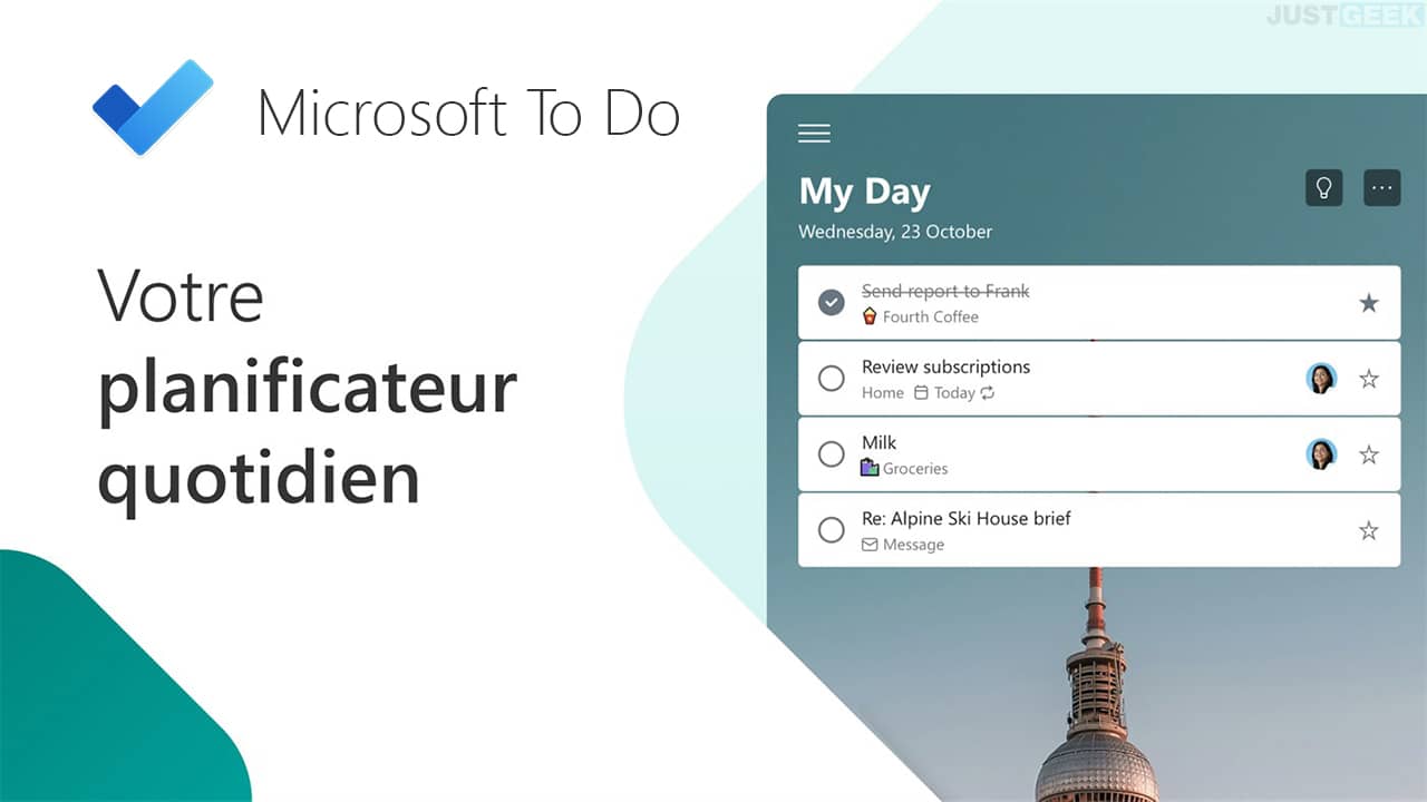 Microsoft To-Do, an essential application for the start of the 2021 school year