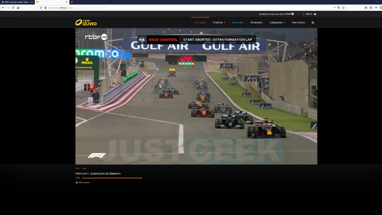 Formula 1 free streaming