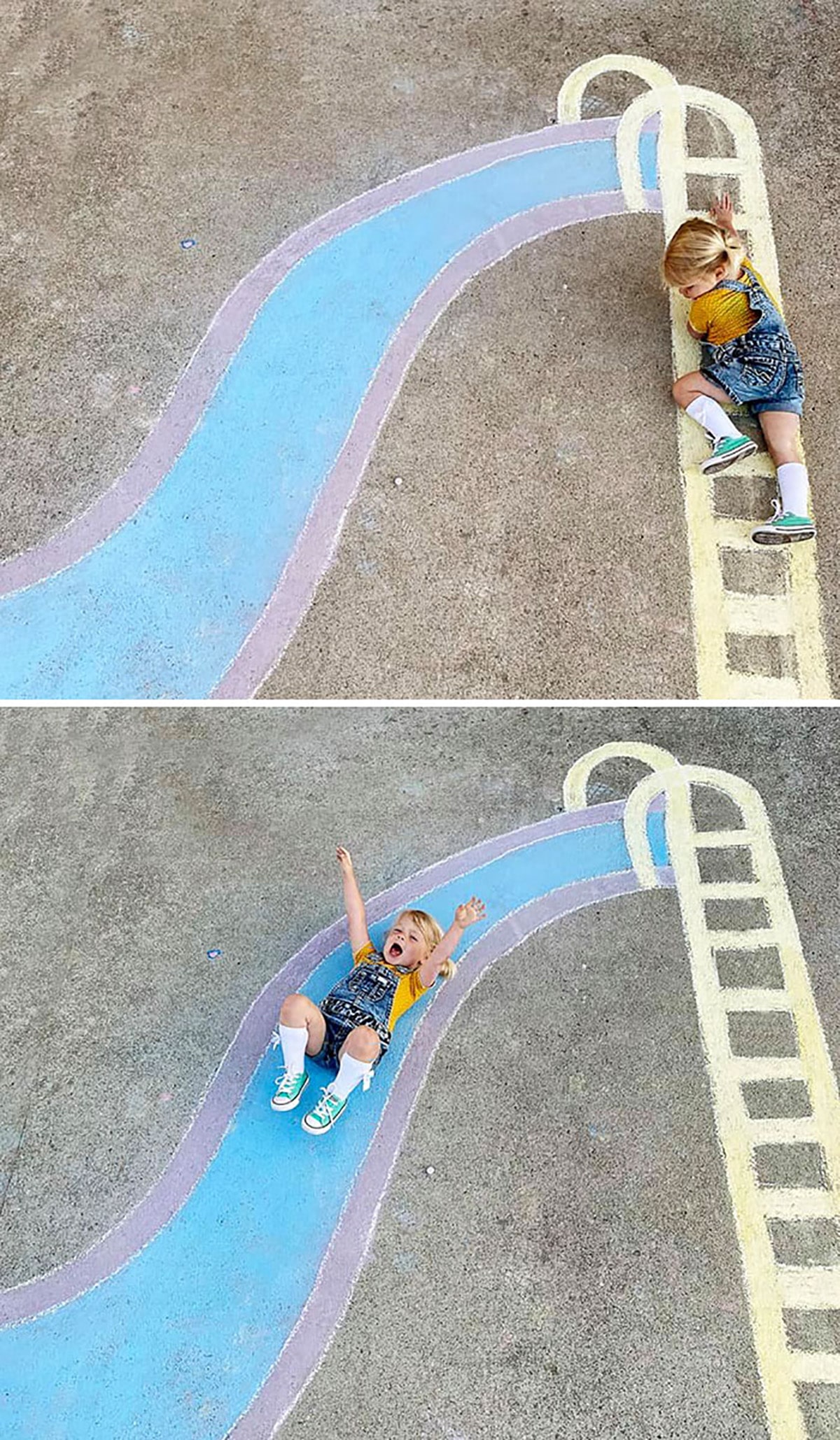 Chalk family slide