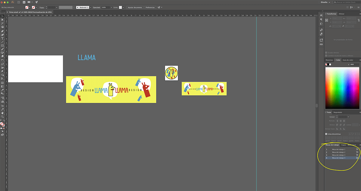 Illustrator and its ease of working with artboards