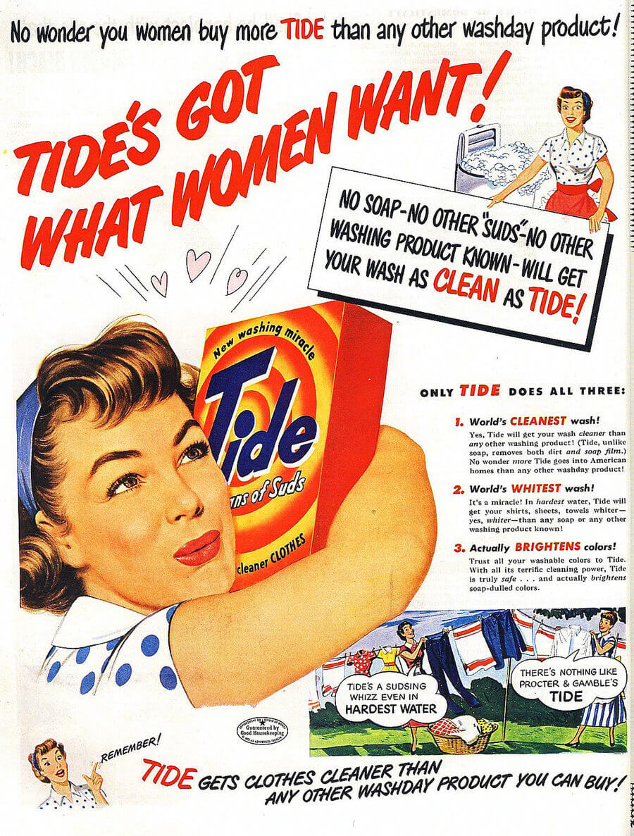 1950s and 40s advertising