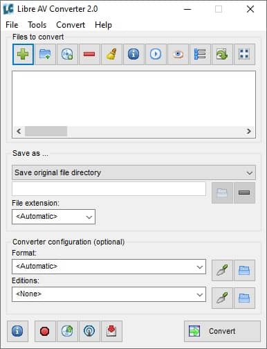 Libre AV Converter GUI