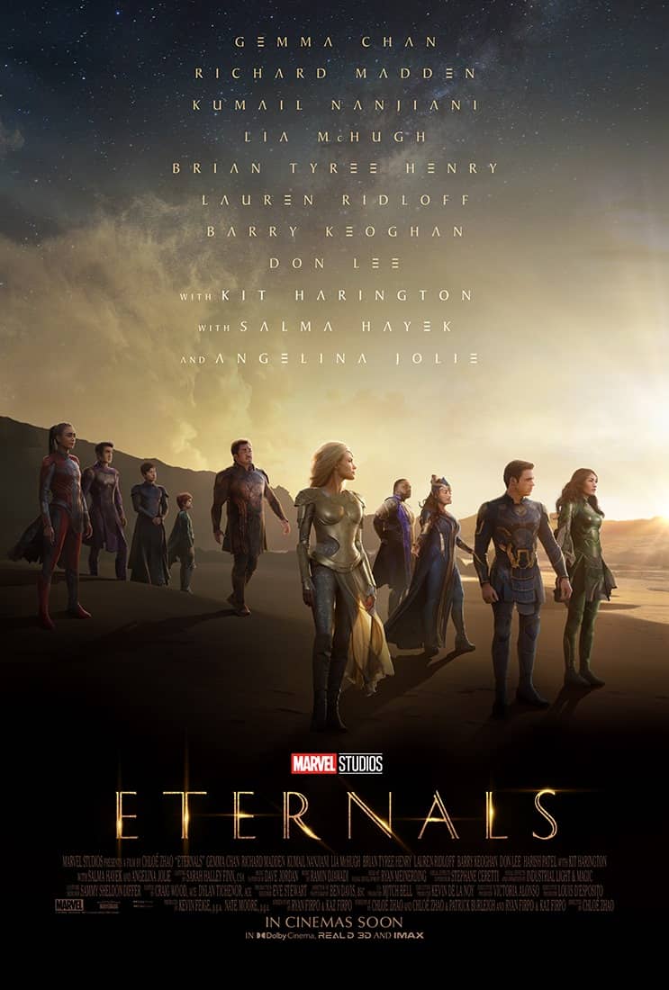 The Eternals movie poster