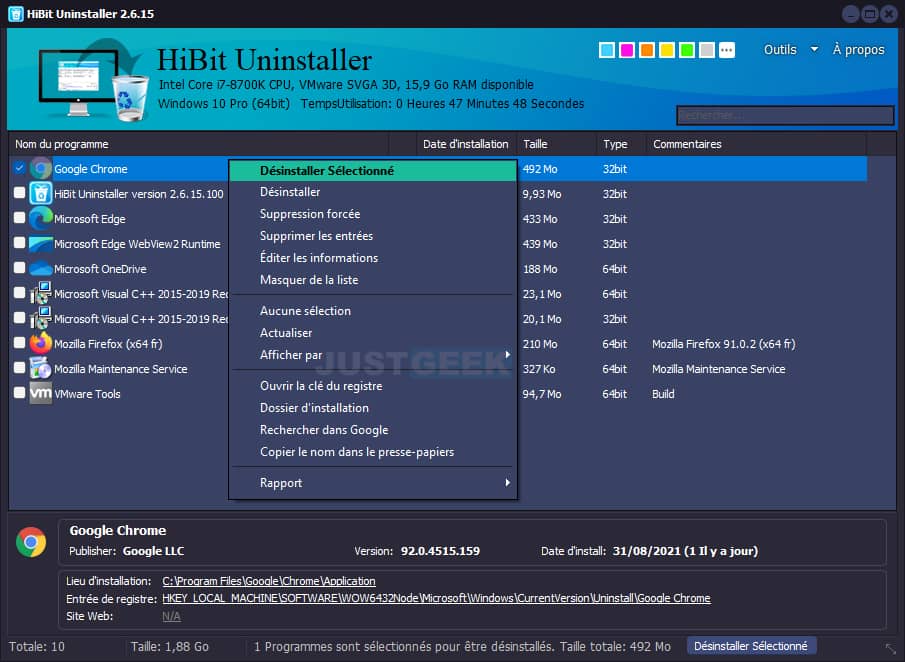 Cleanly uninstall programs with HiBit Uninstaller